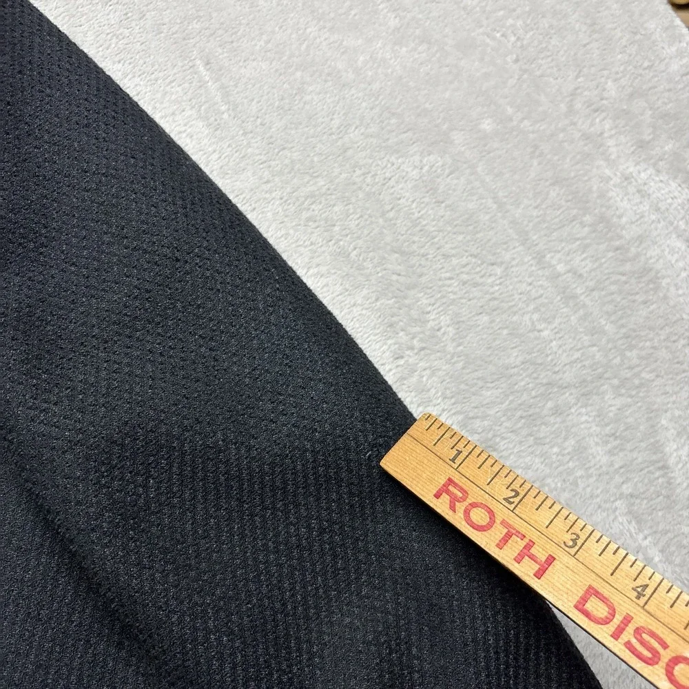 Armani Collezioni Men's Black Gray‎ Textured Stripe Blazer Suit Jacket 42L Wool